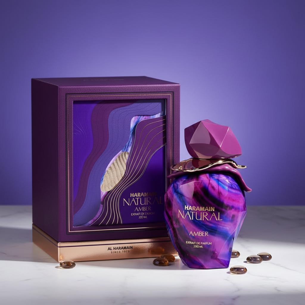 Natural Amber Al Haramain 100 ml